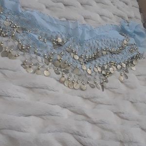 Zumba skirt (light blue)